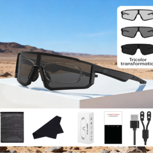 S1 Open-Ear Photochromic AI Smart Sports Glasses